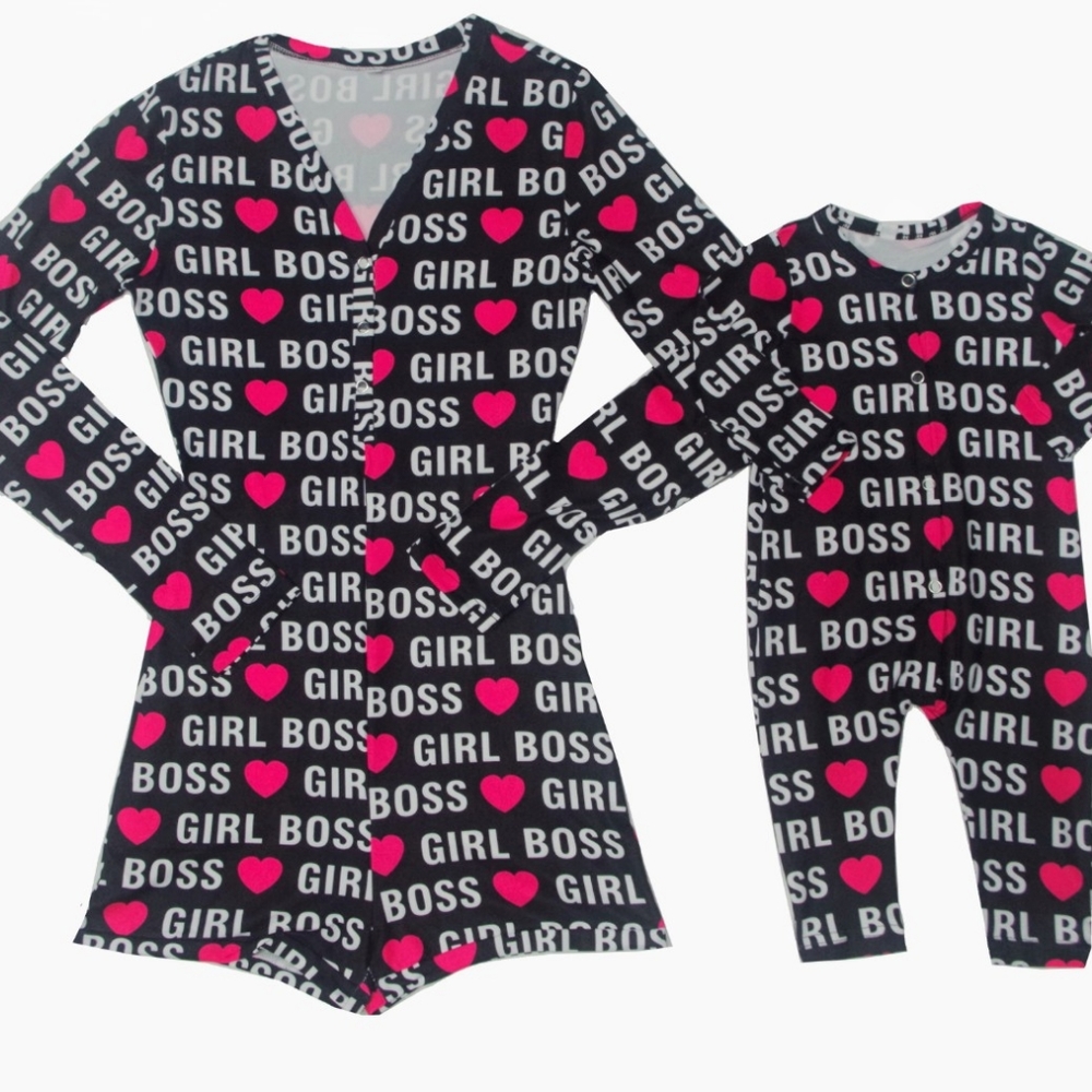 💥💥Mommy & Me Girl Boss Onesies PJs💥💥